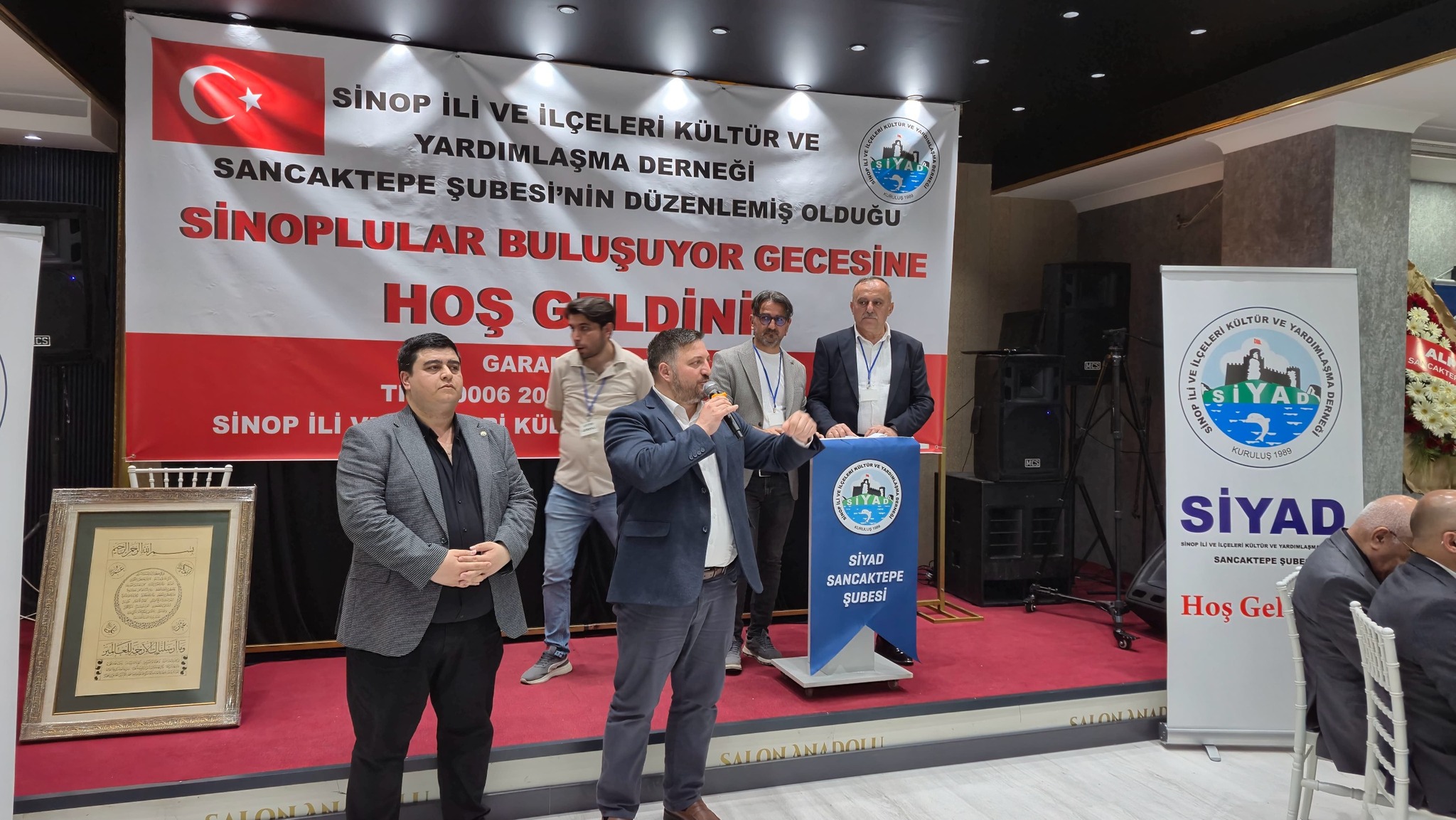 Sancaktepe’de düzenlenen Sinoplular buluşması gecesine katıldık