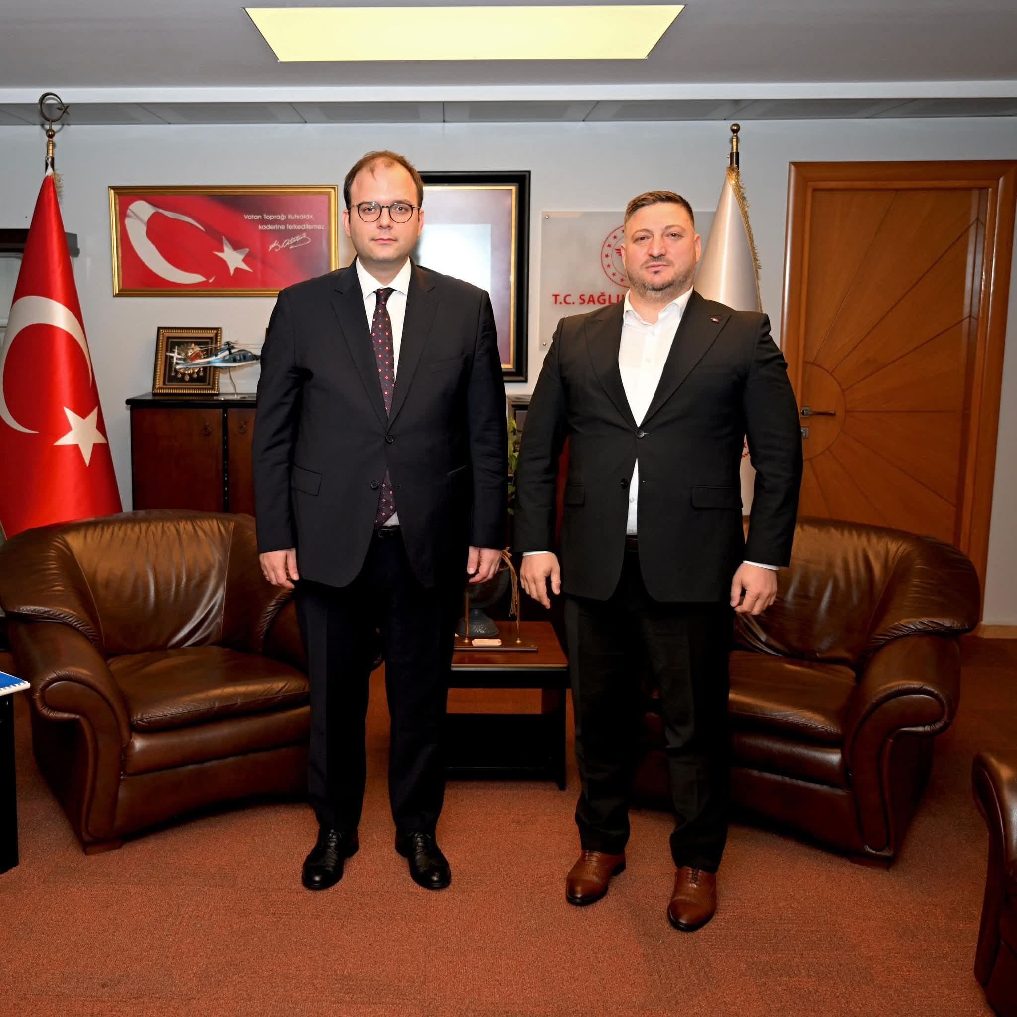 Sağlık Alanında Yapılan Çalışmaları Görüşmek Üzere İstanbul İl Sağlık Müdürümüzü Ziyaret Ettik