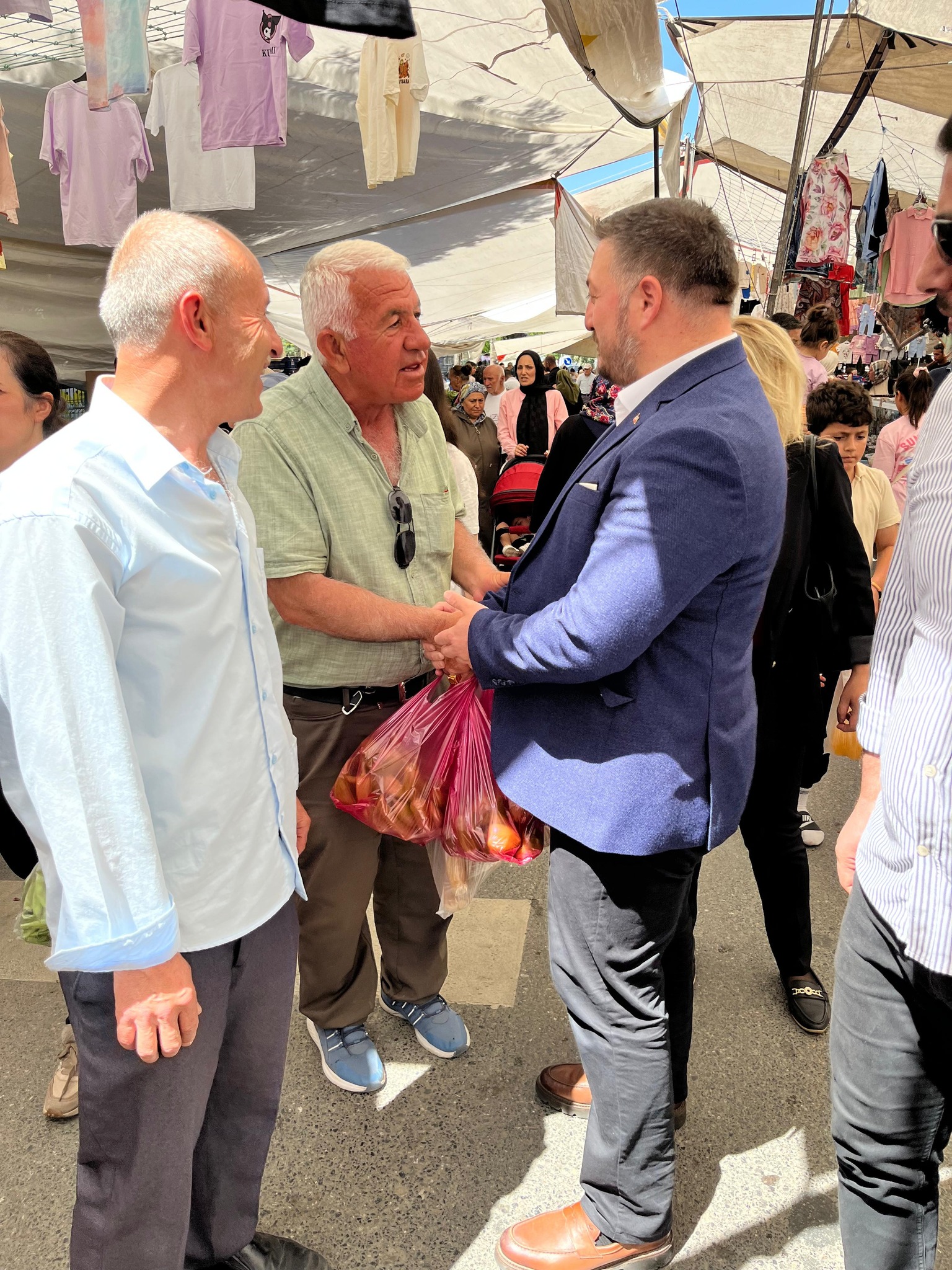 Emek Mahallesi Semt Pazarımızı Ziyaret Ettik