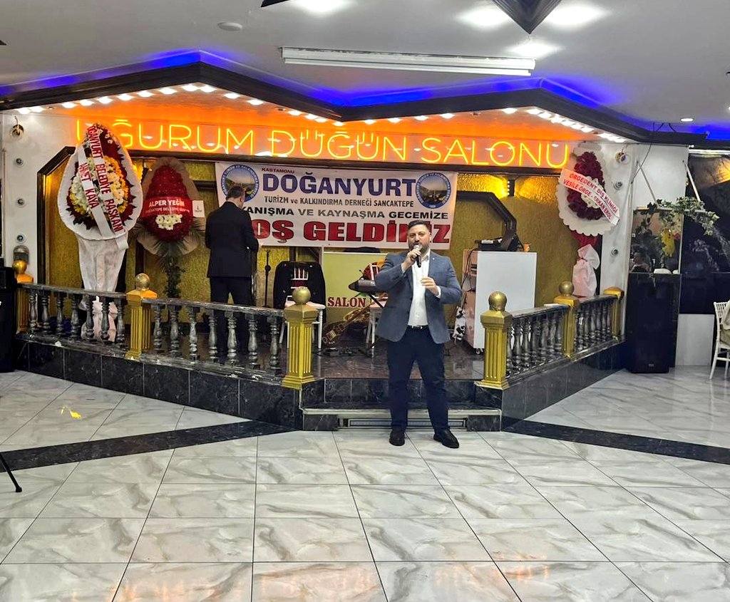 Feyzullah Torlak, Kastamonu Doğanyurt Derneği’nin Birlik ve Beraberlik Gecesi’ne Katıldı