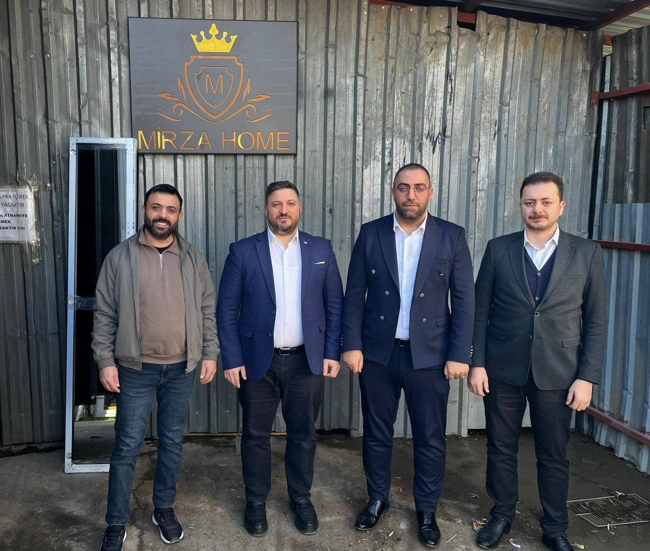 Feyzullah Torlak, Önceki Dönem Yönetim Kurulu Üyesi Tayfun Okulmuş’u İşyerinde Ziyaret Etti